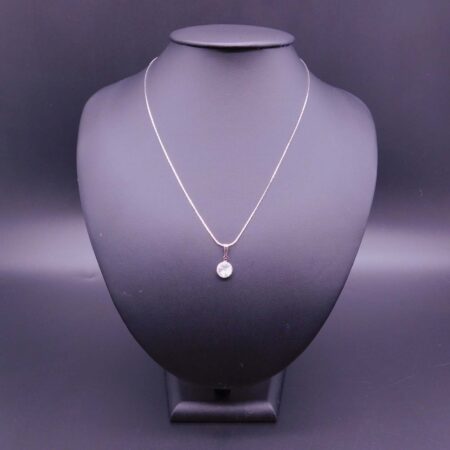 Náhrdelník s komponentem Swarovski® Rivoli vel. 8 Crystal