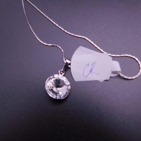 Náhrdelník s komponentem Swarovski® Rivoli vel. 12 Crystal - Obrázek 2