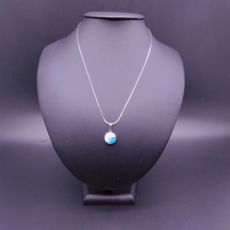 Náhrdelník s komponentem Swarovski® Rivoli vel. 12 AB