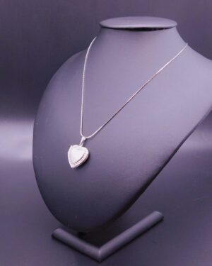 Náhrdelník s komponentem Swarovski® Medailon velké srdce