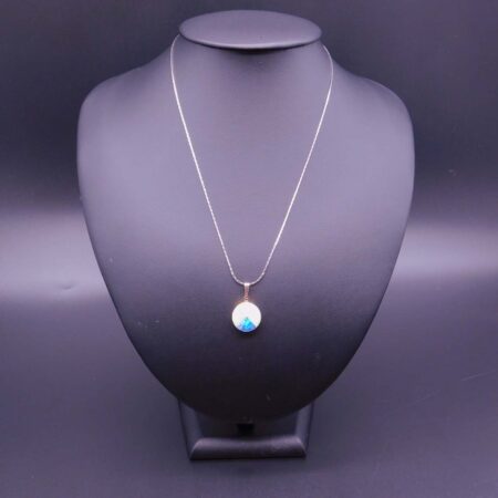 Náhrdelník s komponentem Swarovski® Rivoli vel. 14 AB