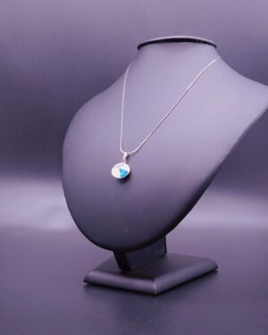 Náhrdelník s komponentem Swarovski® Rivoli vel. 14 AB