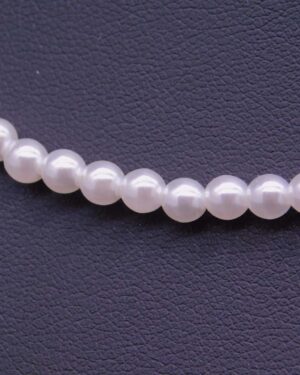 Náhrdelník perličky pružný (4 mm/ 43 cm)