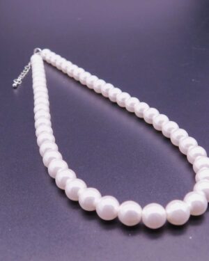 Náhrdelník perličky (vel. 8 mm/ 40 cm)