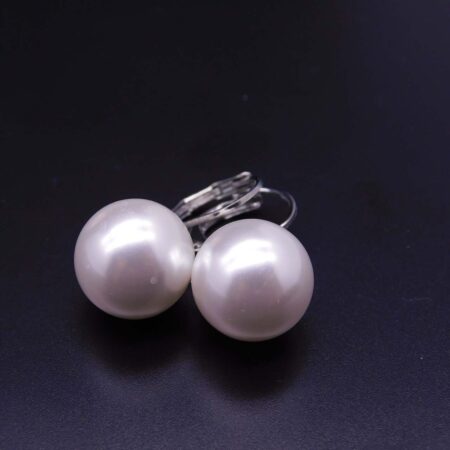 Náušnice perlička na klapce (vel. 12 mm)