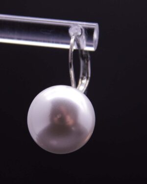 Náušnice perlička na klapce (vel. 12 mm)