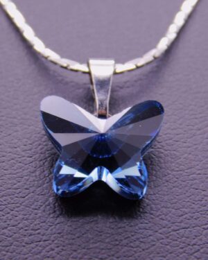 Náhrdelník s komponentem Swarovski® Motýlek vel. 12 Montana