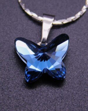 Náhrdelník s komponentem Swarovski® Motýlek vel. 12 Montana