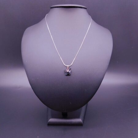 Náhrdelník s komponentem Swarovski® Motýlek vel. 12 Black Diamond