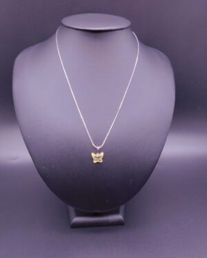 Náhrdelník s komponentem Swarovski® Motýlek vel. 12 Jonquil