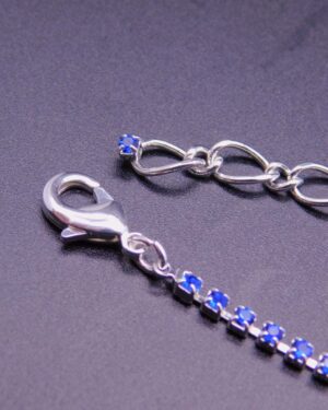 Štrasový náhrdelník Blue Lagoon