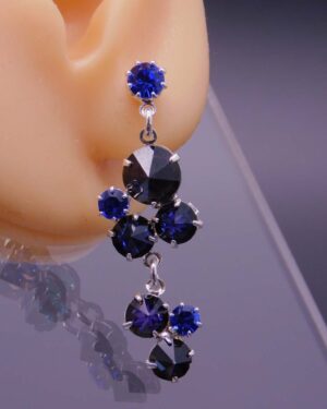 Náušnice Blue Lagoon